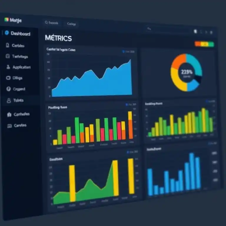 Dashboard de métricas